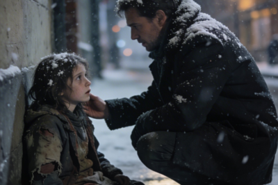 A Freezing Little Girl Begged for Help — What the Millionaire CEO Did Next Left the Crowd Speechless