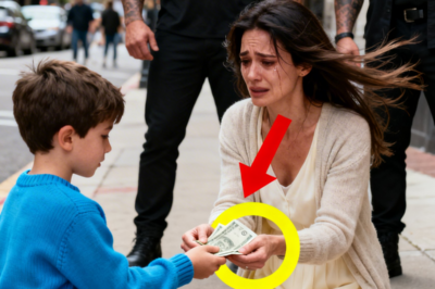 The Mafia Boss’s Son Offered a Homeless Woman $100 and Begged, “Can You Be My Mom Just for Today?”