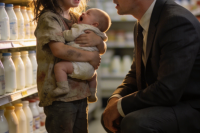 The Billionaire, the Little Girl, and the Promise That Changed Four Lives Forever — A Cold Chicago Night, One Bottle of Milk, and the Unexpected Beginning of a Family No One Saw Coming