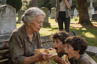 On New Year’s Eve, a Widow Finally Finds Her Missing Twins — An Elderly Woman Is Feeding Them