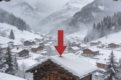The Whole Town Was Freezing in the Blizzard — But an Elderly Couple’s Double-Roof Cabin Stayed Warm