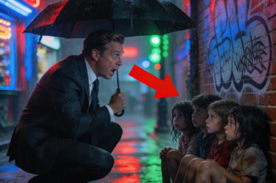 A Billionaire CEO Found Four Poor Girls Crying and Took Them Home — Years Later, the Truth Broke His Heart