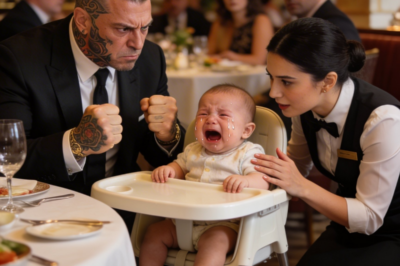 The Mafia Boss’s Son Wouldn’t Stop Crying in the Restaurant — Until the Waitress Said, “He Just Needs a Mom”