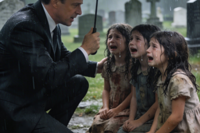 Three Children Mourning Their Mother Met a Billionaire at the Grave — His Words Changed Everything