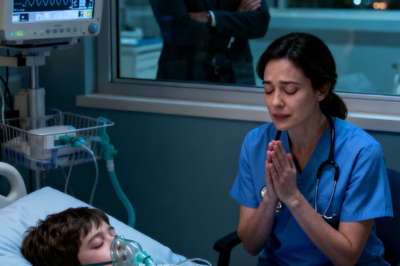 Billionaire Secretly Followed His Loyal Maid — What He Discovered Changed His Life Forever  But it was the boy’s face that made Marcus’s world tilt sideways.  The child was pale—too pale for someone so young. His skin carried that fragile, translucent look Marcus had only ever seen in hospital dramas. His lips were dry, his eyelashes resting gently against his cheeks like someone sleeping after a long day.  Except this wasn’t sleep.  Machines were breathing with him.  Elena leaned closer to the boy, her voice trembling.  “Mi amor… please stay strong,” she whispered.  Her fingers brushed his hair with heartbreaking tenderness.  “Your mama is here.”  The boy stirred slightly.  His eyelids fluttered open.  And then he spoke.  “Mama… did you come back?”  His voice was thin, fragile.  But it was the next words that froze Marcus completely.  “Mama… did you bring the money so the doctors can fix me?”