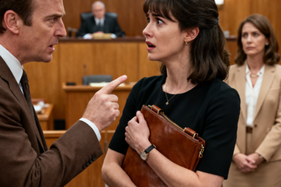 The Woman Who Came Back From the Dead  It wasn’t an awkward knock.  It was a deliberate one.  The kind of knock that stops an entire courtroom.  The sound echoed sharply through the wooden chamber.