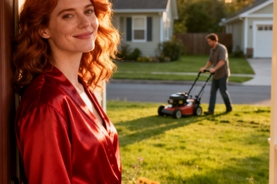In the quiet mornings of Colonia Americana in Guadalajara, the city wakes slowly.  Before the traffic begins its impatient chorus, before the cafés open their wooden doors and the smell of roasted coffee fills the streets, there is a brief moment when everything feels suspended in gentle stillness.  That morning, the sun rose lazily above the red-tiled rooftops, turning the sky into soft shades of peach and gold.  I was standing in my father’s yard, wrestling with an old lawnmower that had already survived at least three decades and showed every year of it.  My name is Diego Navarro, and at twenty-two years old, I believed my life would always be simple.  Not bad.  Just small.  I lived with my parents in a modest house with cracked yellow walls and a narrow garden where my mother grew rosemary and marigolds. My father repaired radios and old appliances in a tiny workshop behind the house.  Every Saturday morning, the lawn needed cutting.  And every Saturday morning, the old mower protested like a stubborn mule.  That day, as I tugged the starter cord again and again, the machine coughed, sputtered, and released a small cloud of smoke that smelled like burned gasoline and stubborn determination.  “Come on…” I muttered under my breath.  Then I heard a voice.
