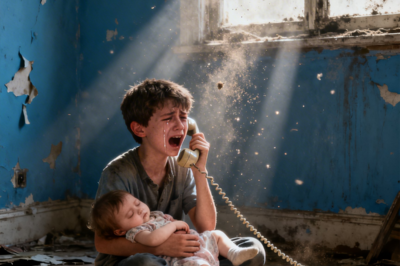 “DADDY, MY LITTLE SISTER WON’T WAKE UP, WE HAVEN’T EATEN IN THREE DAYS!”