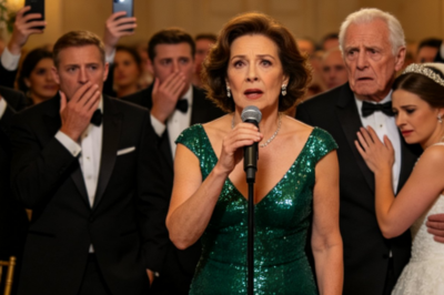 I Raised My Daughter Alone, and at Her Wedding Her Wealthy Father-in-Law Tried to Humiliate Me in Front of 300 Guests — Until I Calmly Stood Up and Asked, “Do You Even Know Who I Am?” and Watched the Ballroom Go Silent Under the Crystal Chandelier Lights