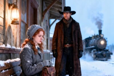 Millionaire Cowboy Rescues Freezing Nurse at Train Station—Their Wild West Love Made History