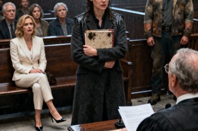 I Walked Into Court Drenched — My Sister Smirked…But the Judge’s Eyes Went Wide…