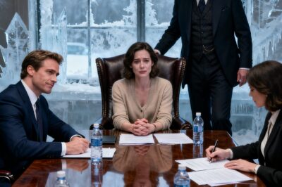 She Signed The Divorce Silently—Then Her Billionaire Father Stepped Out To Strip His Empire