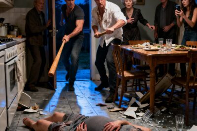 My husband beat me while I was pregnant and his parents laughed… but they didn’t know a single message would destroy everything