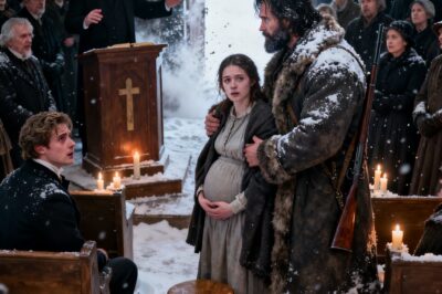 They Said She Was Pregnant — Then the Mountain Man Said, “That Child Is Mine”