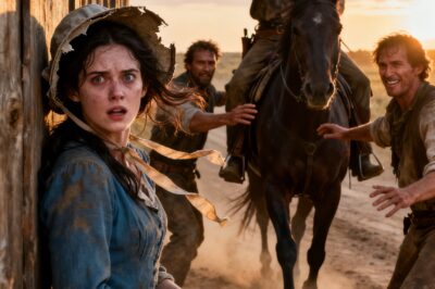 She Tried To Fight Off Three Men Alone, The Cowboy Said, “You’ll Never Have To Fight Alone Again”