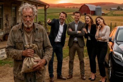 Old Farmer Pretended to Be Poor to Test Which of His 4 Children Truly Loved Him — Only 1 Passed…