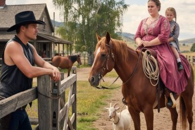 The Rancher Hadn’t Smiled in 7 Years—Until The Obese Widow’s Little Girl Said “My Mama Can Fix That”