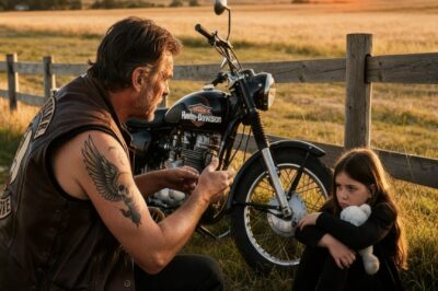 “Please Don’t Hurt Me… I Can’t Move,” the Girl Pleaded — What the Biker Did Next Melted Hearts