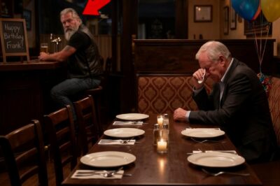 Old Man Was Eating Alone at His Own Birthday Dinner — Biker Heard Him Cancel Reservations For All