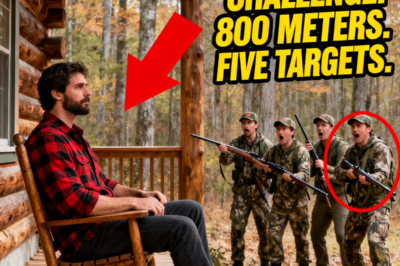 A Homeless Veteran Sniper Inherited a Mountain Cabin – Then the Hunters Learned Why Everyone Feared Him