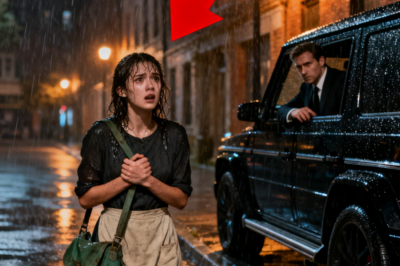 “What’s Going On?” the Mafia Boss Asked the Woman Walking in the Rain – Moments Later, Everything Changed