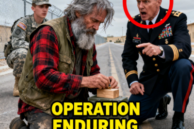 The Homeless Veteran Was Cleaning Recruits’ Boots – Until the General Saw the Silver Star