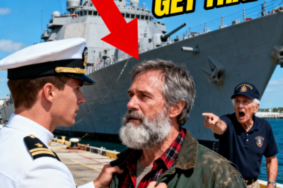 A Lieutenant Mocked the Homeless Veteran on the Destroyer – Until He Saw the Vietnam Patch and Froze