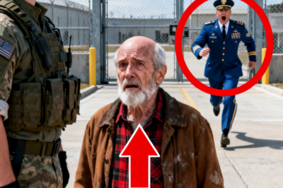 Base Guards Denied a Homeless Veteran Entry – Until the General Saw His Dog Tags and Ordered an Immediate Apology.