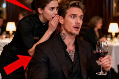 The Waitress Whispered, “Don’t Speak, Stay Still” – Then She Saved the Mafia Boss from the Traitor Behind Him