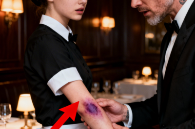 The Mafia Boss Froze When She Showed Up to Work With a Bruised Arm – Then He Roared, “Who Did This?”