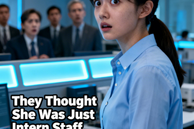 They Thought She Was Just an Intern – Until a Secure Line Rang Directly at Her Desk