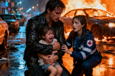 She Saved the Mafia Boss’s Daughter from a Burning Car – Then He Said, “You Belong to Me Now.”