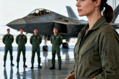 The Pilots Thought She Was Just a Mechanic – Until the F-22 Powered Up and Answered Only to Her Command