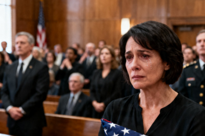 A Soldier Walked Into My Courtroom Carrying His Brother’s Flag – Then the Entire Room Rose in Silence