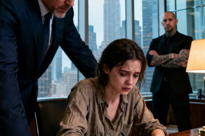 He Forced Her to Sign a Marriage Contract Over a Debt – Until the Mafia Boss Saw It and Changed Everything