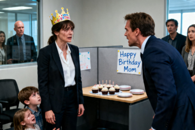 They Fired Her on Her Birthday in Front of Her Kids — By Nightfall, the Mafia Boss Owned the Company