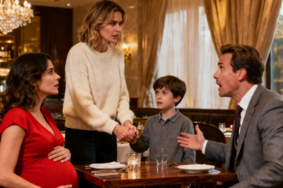 The Simple Wife Caught Her Billionaire Husband Feeding Cake to His Pregnant Mistress in Front of Their Son