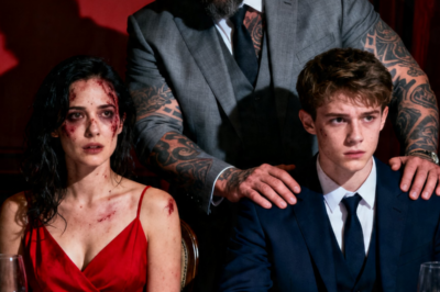 Her Husband Slapped Her at the Restaurant – Then the Mafia Boss Set Down His Fork and Said, “Do That Again. I Dare You.”