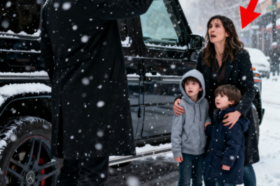 The Mafia Boss Froze at the Sight of the Widow and Her Kids in the Blizzard – Then He Asked, “Who Did This?”