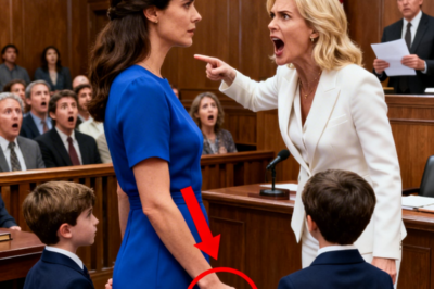 The Widow Arrived at the Estate Hearing With Twins – Then the Lawyer Revealed a Truth That Turned the Mistress Pale