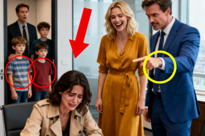 In Tears, She Signed the Divorce Papers – He Married a Model, But She Returned as a Billionaire’s Wife With Triplets.