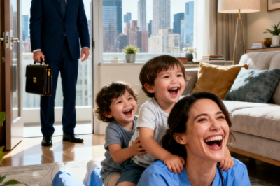 The billionaire secretly returned to find out if the nanny was abusing his children… but when he opened the door, he found something so shocking that for the first time in years he was breathless!