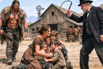 A Lonely Mountain Man Wanted a Family of 7 From Cruel In Laws—Then They Said ”Please, Marry …