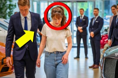 A SIMPLE WOMAN KICKED OUT OF CAR DEALERSHIP, NEXT DAY, HER BILLIONAIRE HUSBAND’S ROLL ROYCE ARRIVES