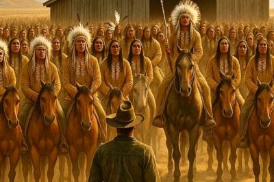 Cowboy Helped a Starving Native… Right Then , 200 Warriors Lined Up Outside His Barn