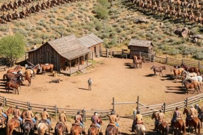 He Gave Water to a Giant Apache Woman, Next Morning, 300 Warriors Surrounded His Ranch