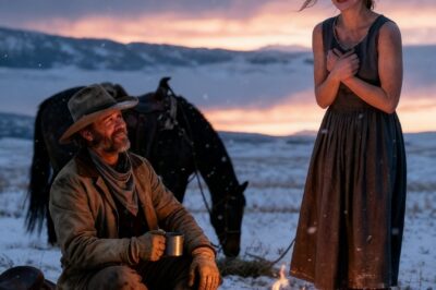 “May I Warm Myself by Your Fire?” She Whispered… Cowboy’s Answer Shocked Her