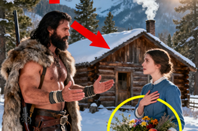 The Woman They Left to Die in the Snow  They threw the woman against the cabin door like a worthless sack, half-frozen, bleeding through her dress, with a silver medallion clenched so tightly in her fingers that even death could not pry it loose