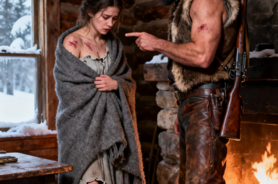 The Bride Who Arrived With Bruises  The first night Clara Robins undressed beside the fireplace, the most feared man in the Rocky Mountains saw the bruises another man had left across her ribs.